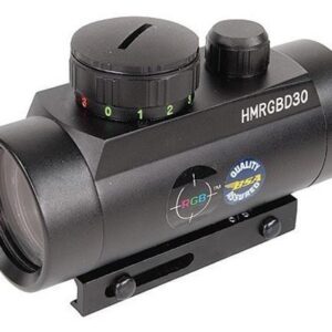 BSA Huntsman Red/Green/Blue Dot Sight -  1x30mm 5 MOA - Matte