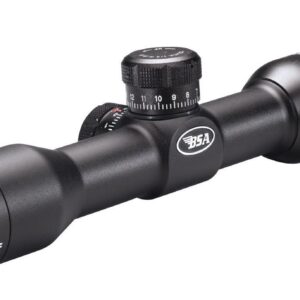BSA Tactical Weapon Rifle Scope - 4x30mm Mil-Dot 23-10.4' 4" Matte