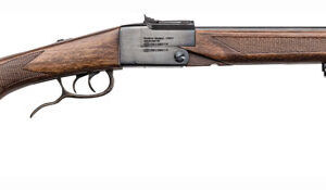 CHIAPPA DOUBLE BADGER O/U - 22WMR & 410 BLUED WOOD